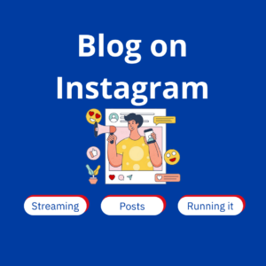 Blog on Instagram